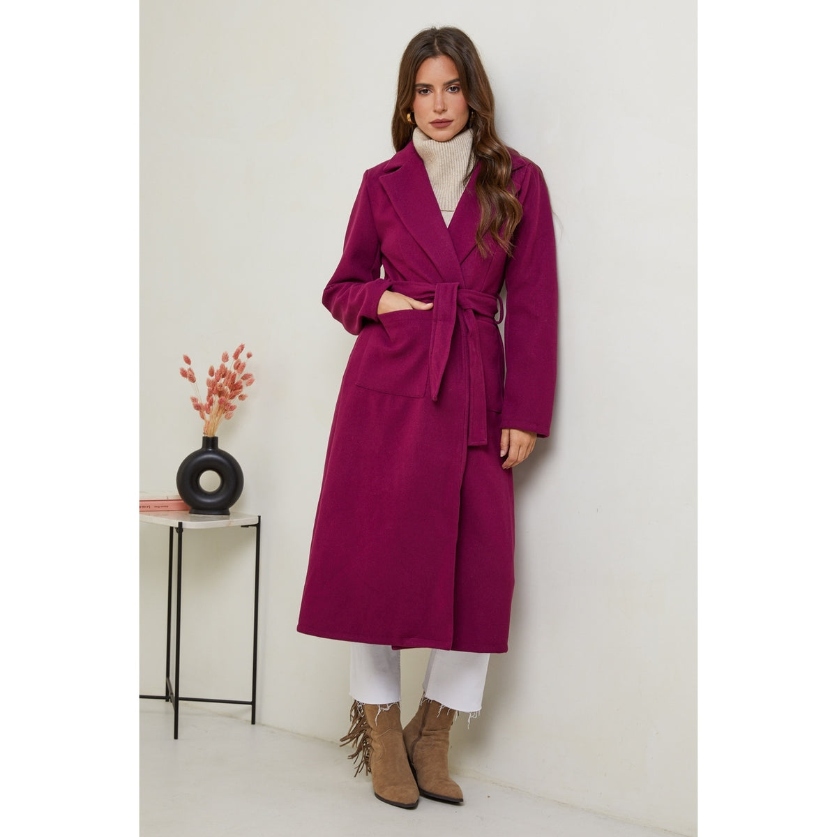 Manteau - Prune