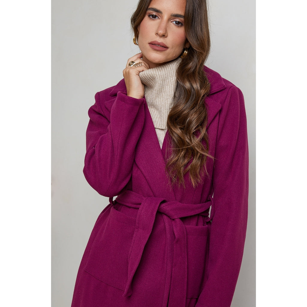 Manteau - Prune