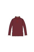 Lola Burgundy Under-Sweater Made In Portugal