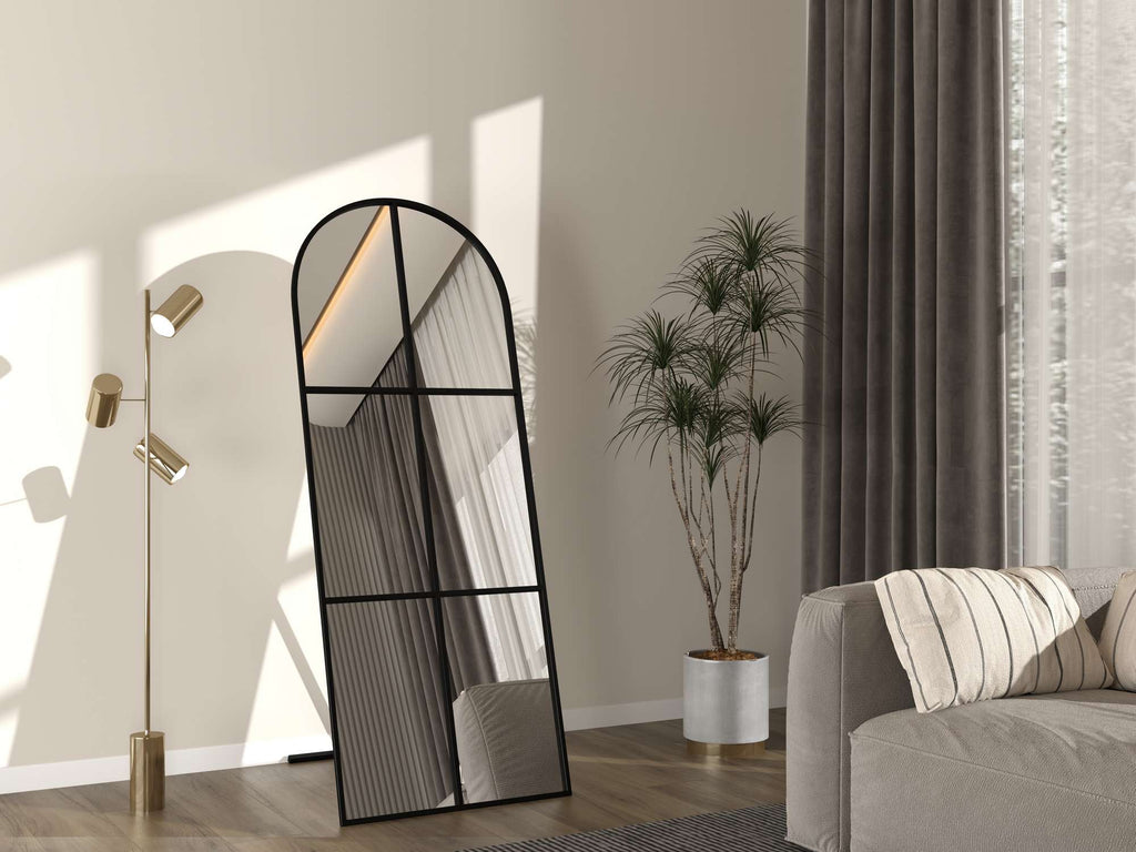 Cheval Mirror Influencer - Black