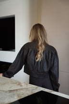 Debo Leather Jacket - Chocolate