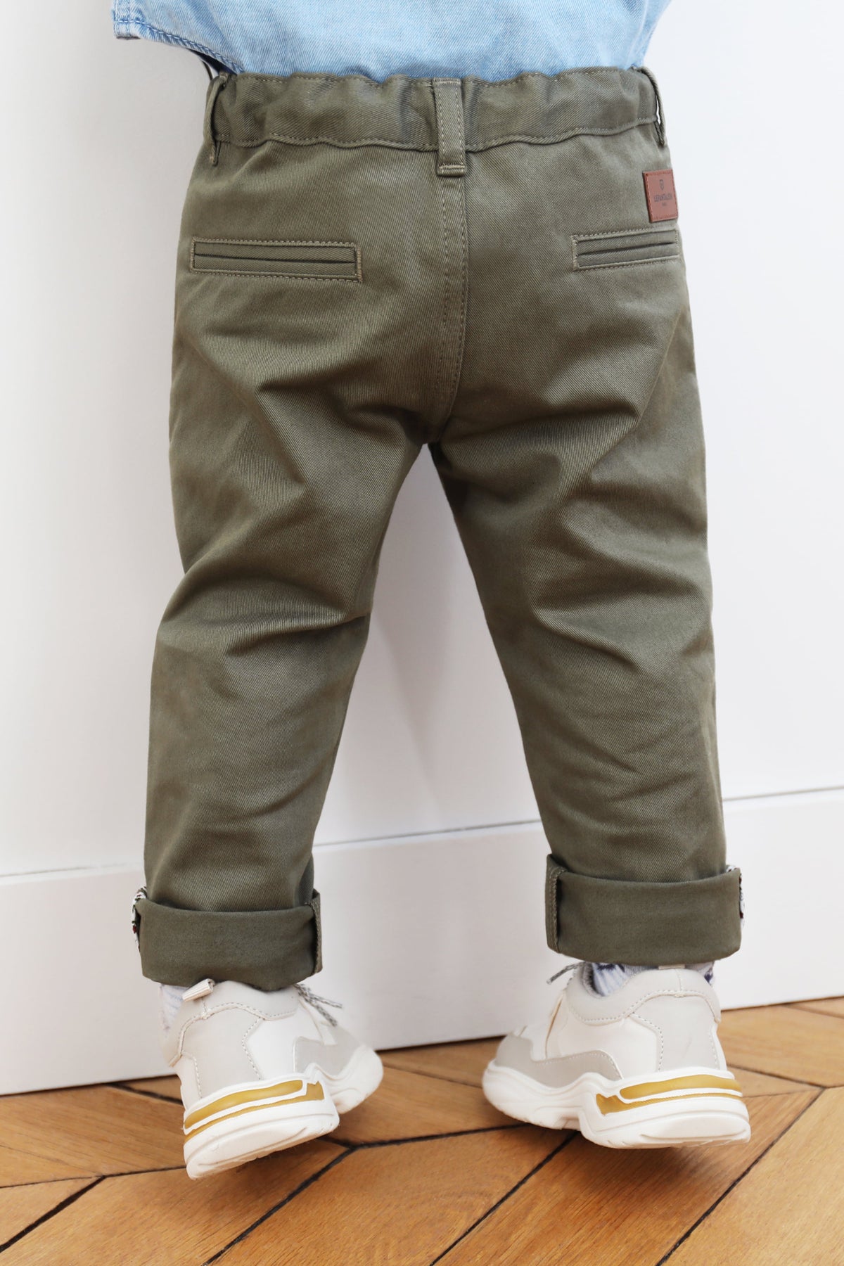 Chino Enfant Bordeaux