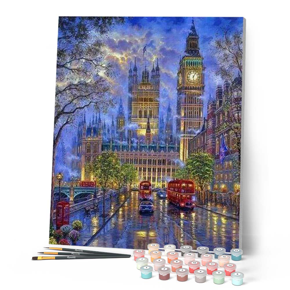 Paint By Numbers - London At Dusk
