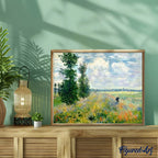 Pintura por números - Monet Campo de amapolas