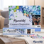 Peinture Par Numéros - Couple De Zèbres Colorés