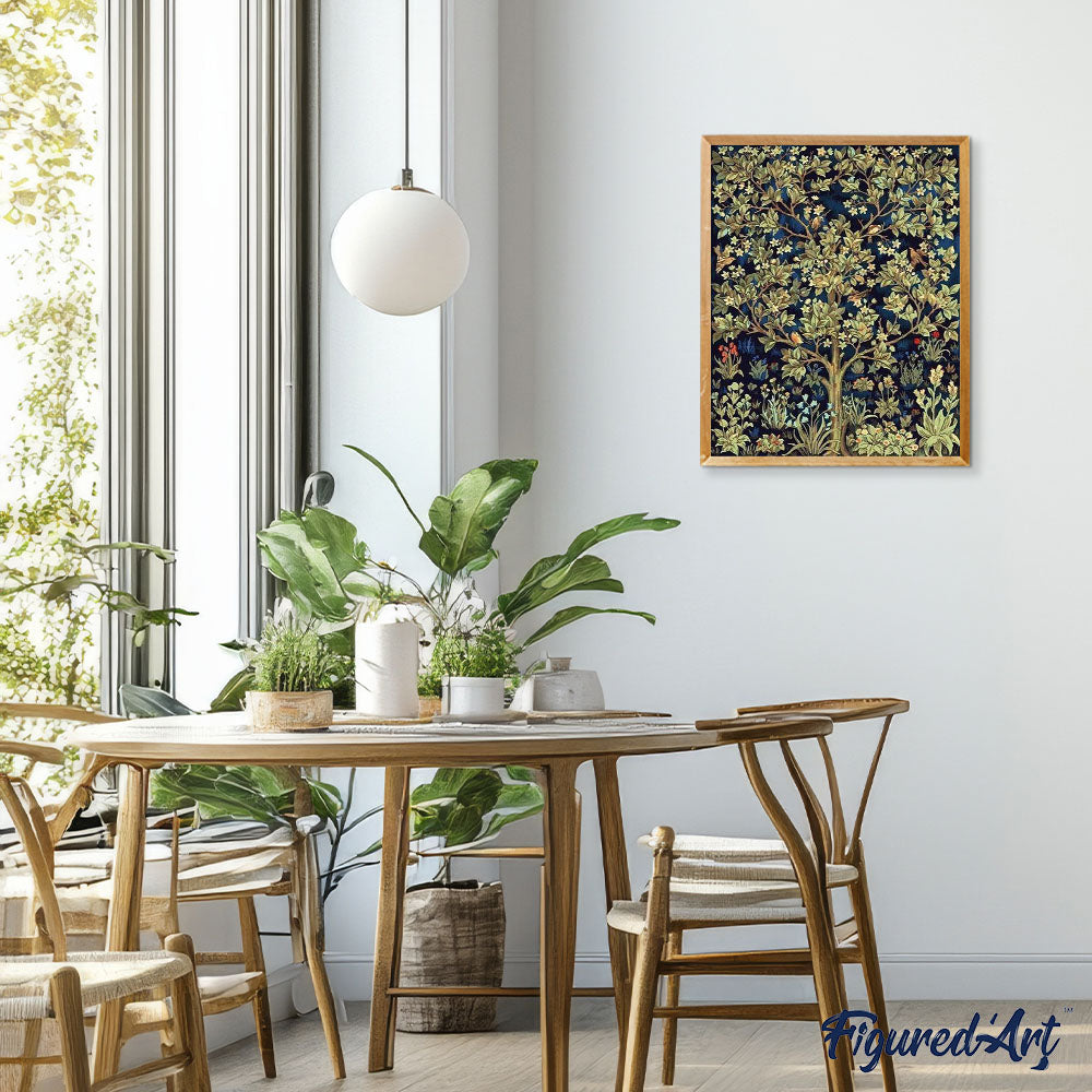 Pintura por números - Árbol de la vida
