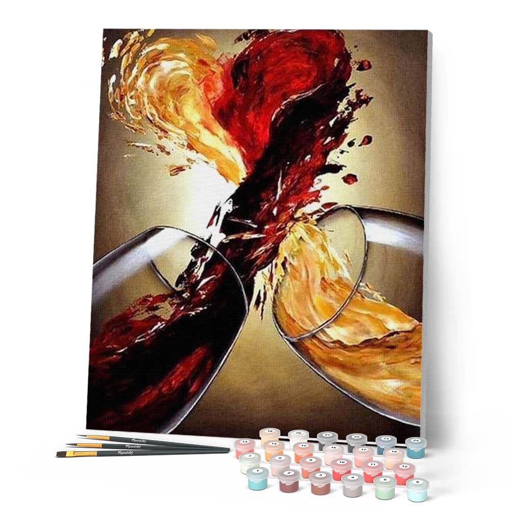 Peinture Par Numéros - Mélanges De Vins