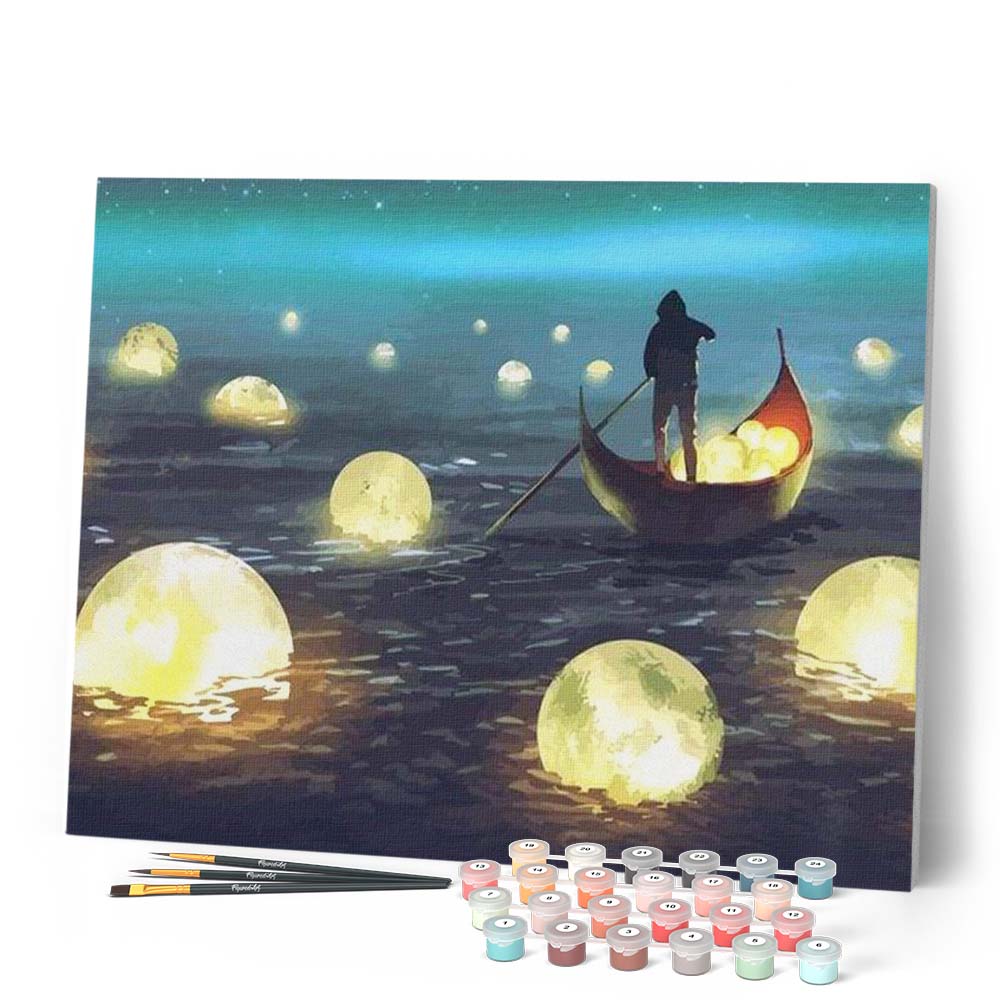 Paint by Numbers - Lights on the Lake