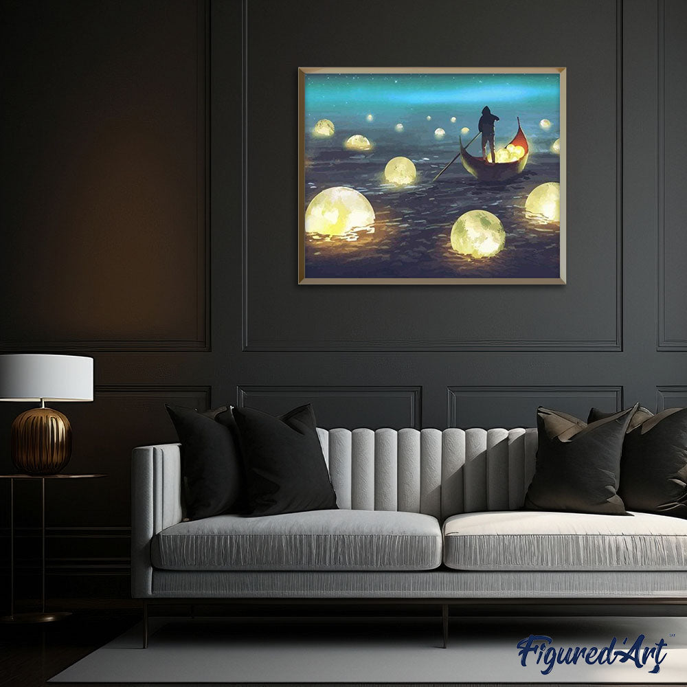Paint by Numbers - Lights on the Lake