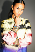 The Darline Funky Tie And Dye Print Shirt