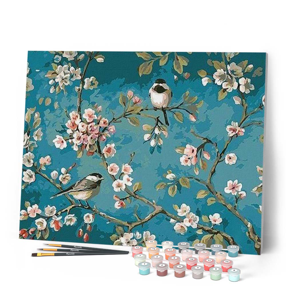 Paint by Numbers - Flowers and Birds 2