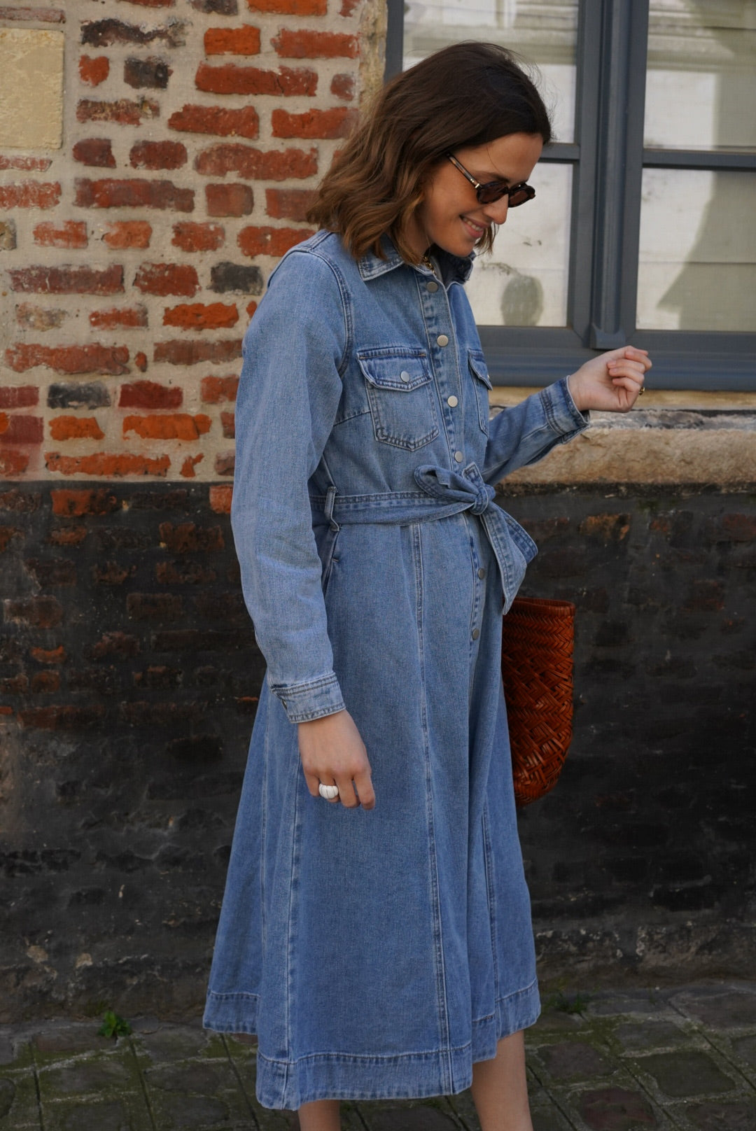 Robe Longue Rosalie Denim