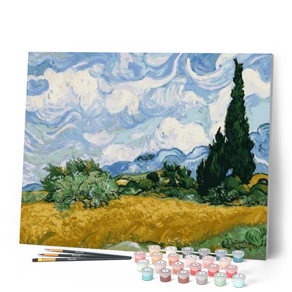 Pintura por números - Van Gogh - Cielo