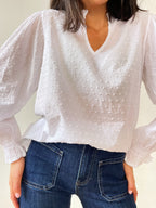Blusa Isabel blanca