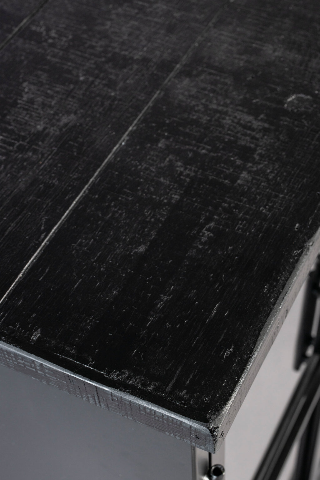 Ferre L - Wardrobe - Fir veneer - Black
