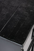 Ferre L - Wardrobe - Fir veneer - Black