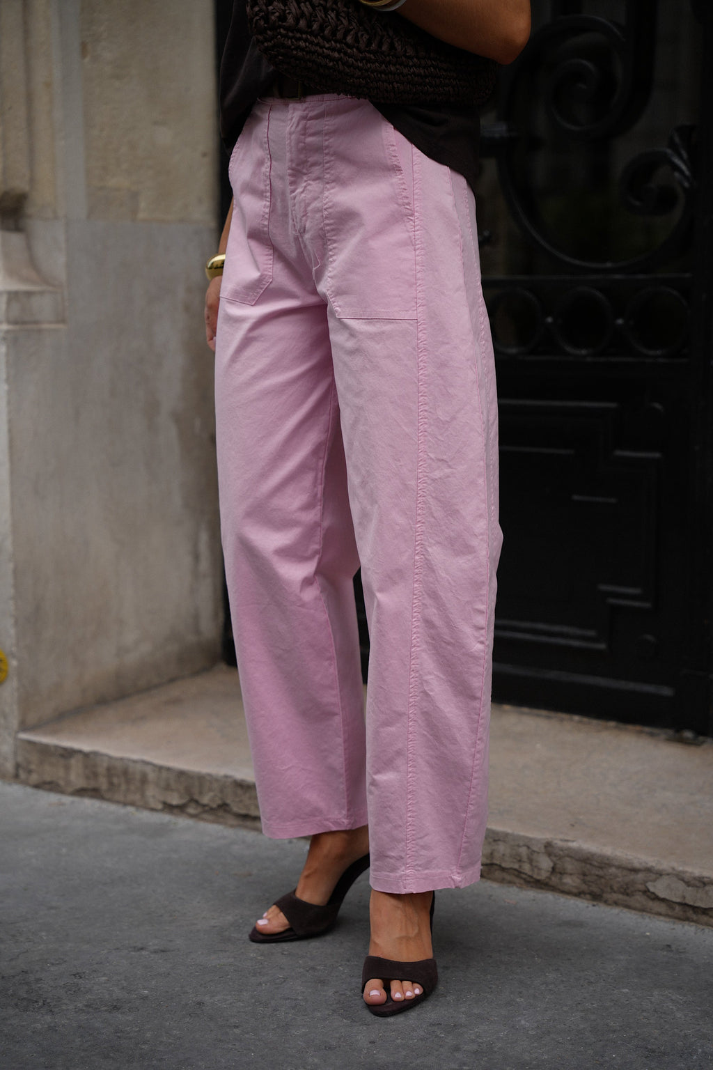 Jay Balloon Pants - Pink