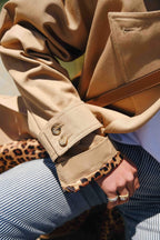 Trench Coat Paul Beige/Leopard