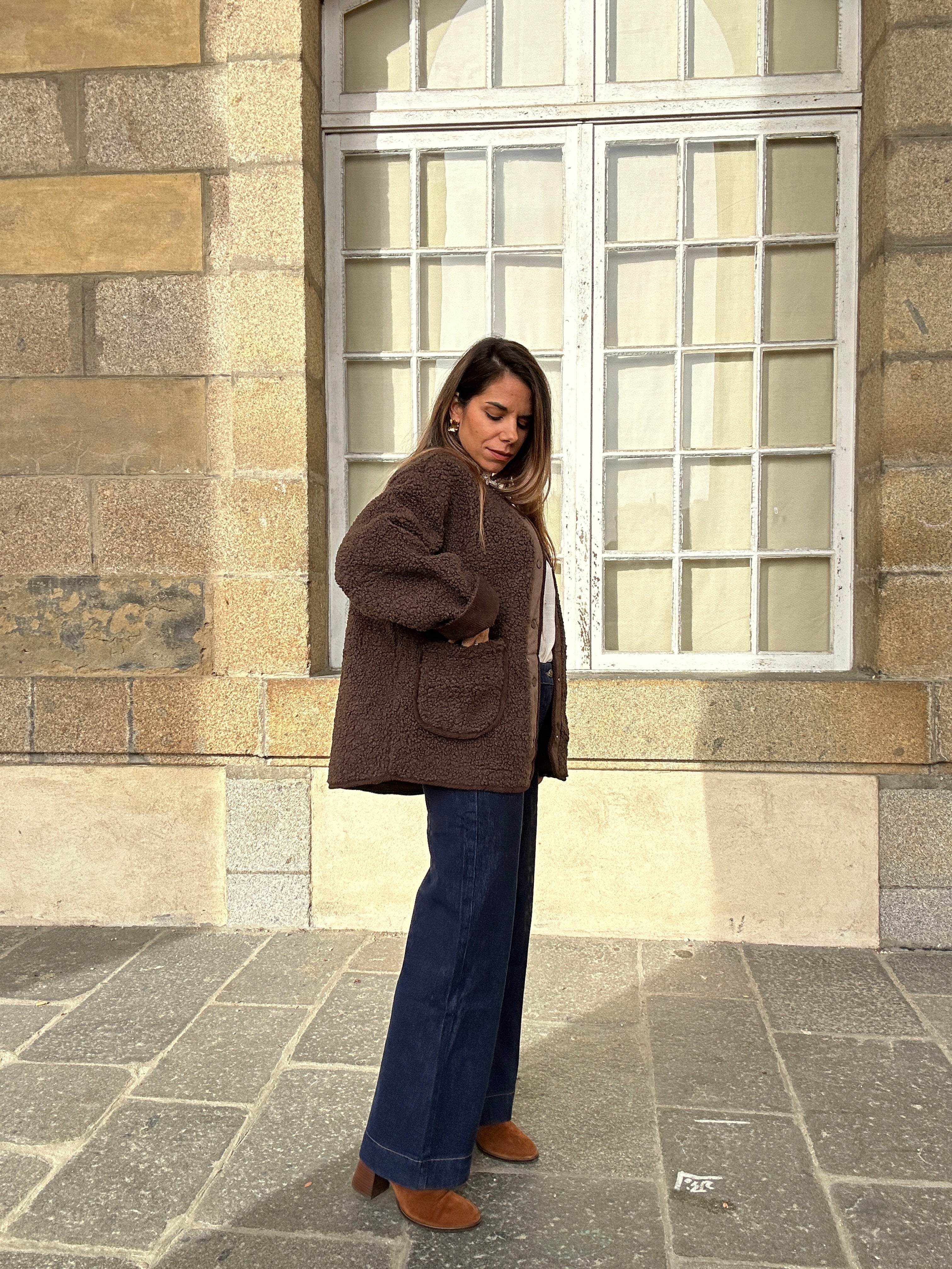 Chaqueta Moumoute Esmée Marrón