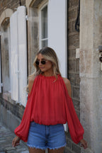 Blusa Calada Karole - Coral
