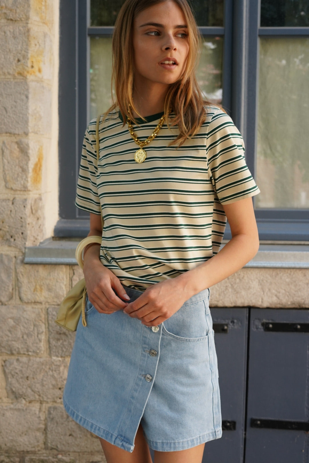 Sophie Light Denim Skort