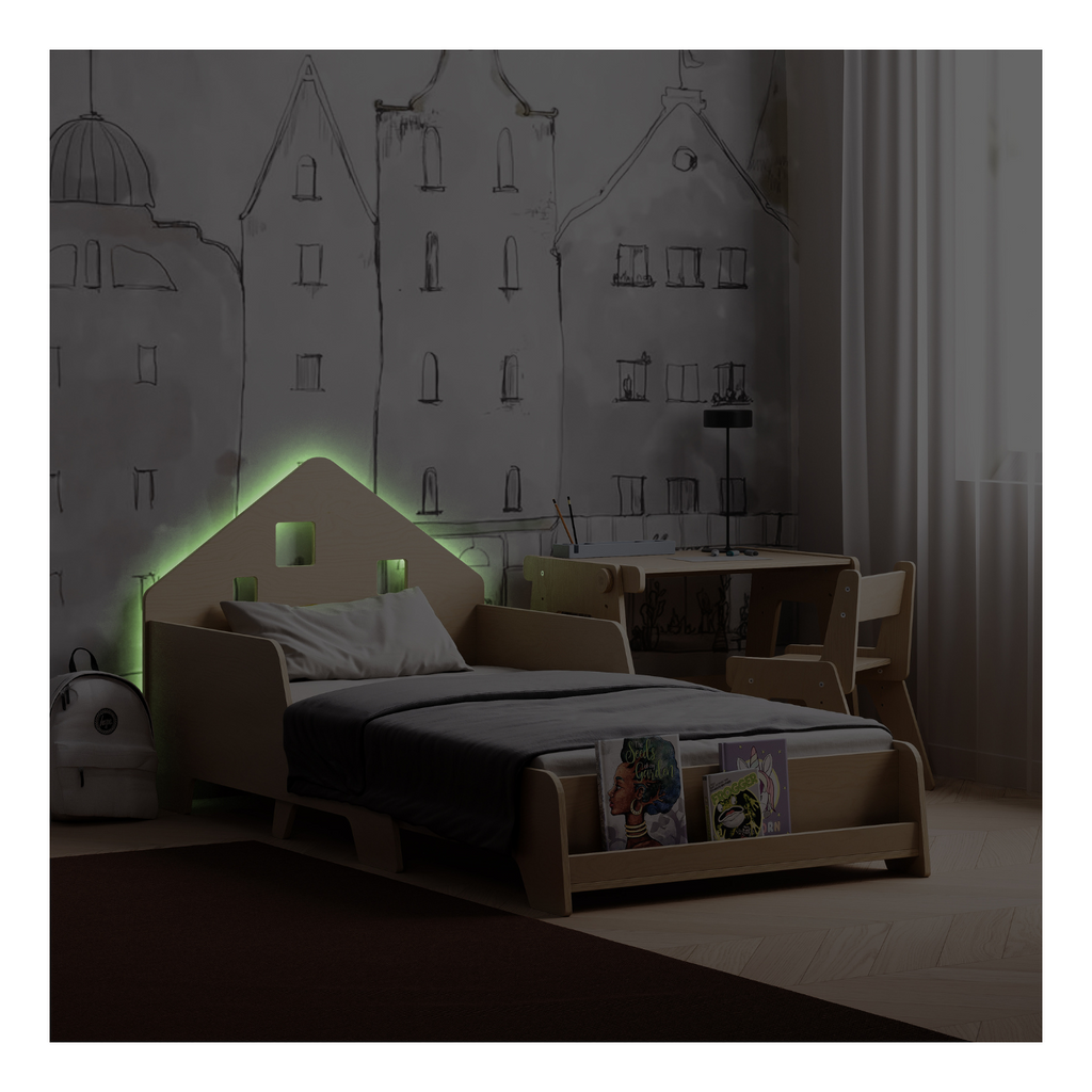 Extendable House Bed With LED Lighting