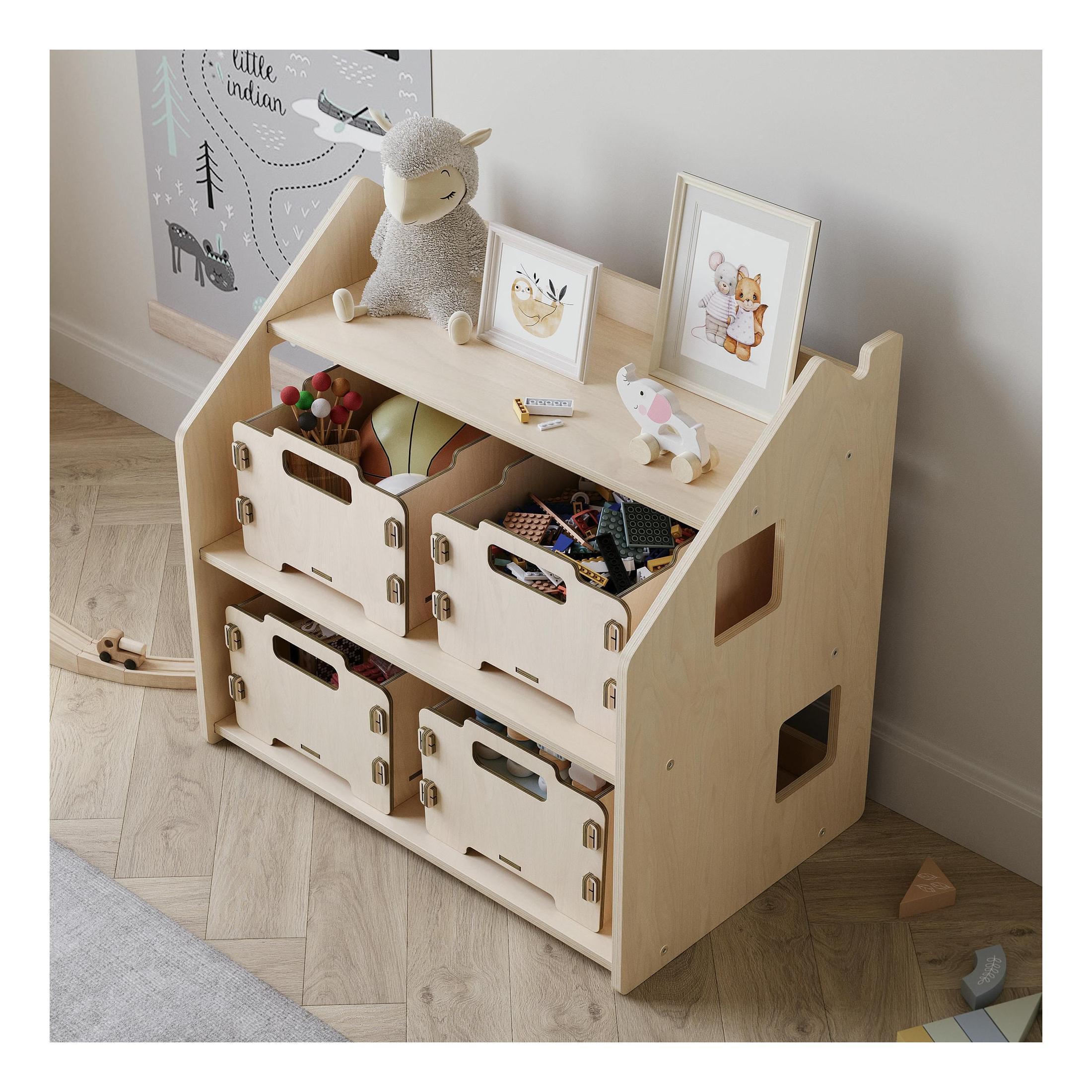 Compact Toy Shelf
