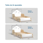 Extendable House Bed With LED Lighting