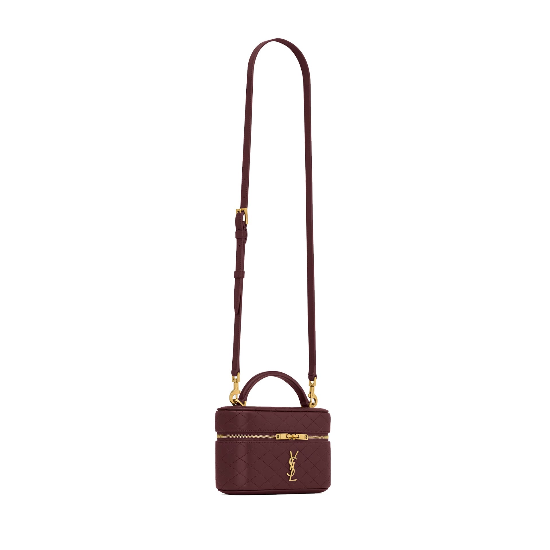 Saint Laurent - Sac Gaby Vanity - Femme - Bordeaux