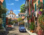 Pintura por números - Callejón y 2 CV