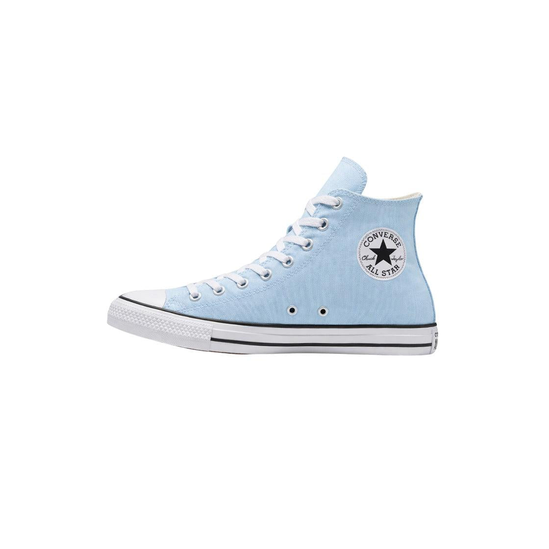 Converse All Star Canvas Hi Women's Sneakers - Sky Blue, White