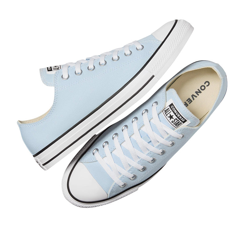 Converse All Star Canvas Ox Women's Sneakers - Sky Blue, White