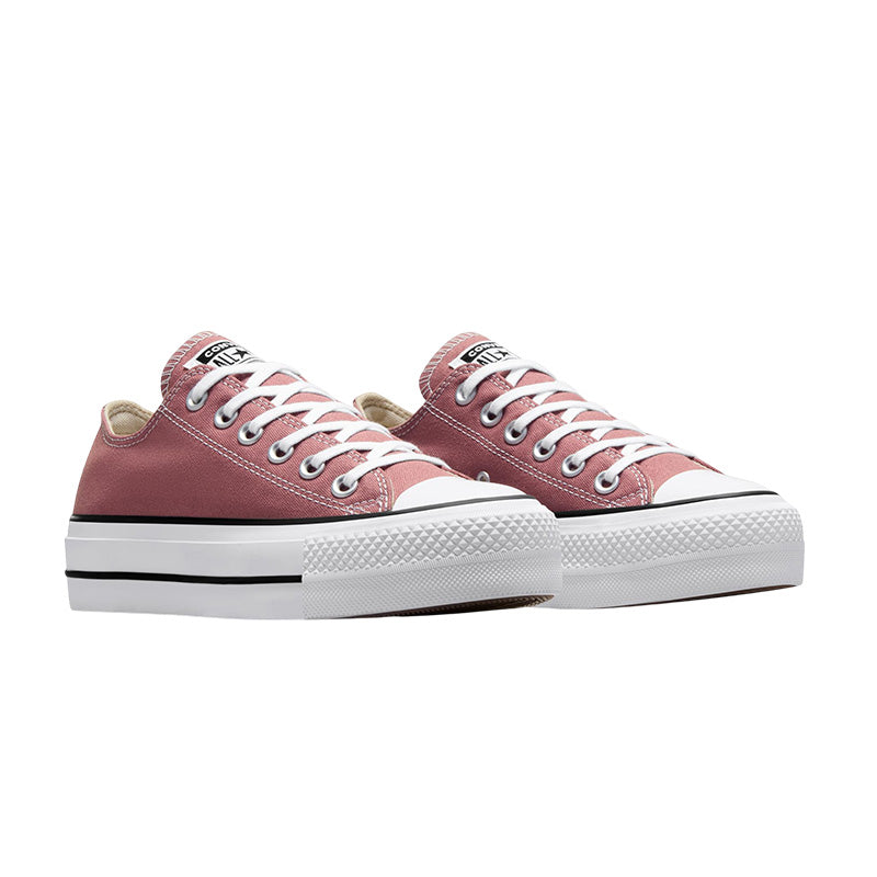 Converse Hi All Star Lift Women's Sneakers - Pink, Burgundy