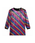 Vestido de Manga Larga - Multicolor - Niña - Sonia Rykiel