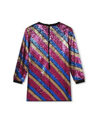 Vestido de Manga Larga - Multicolor - Niña - Sonia Rykiel