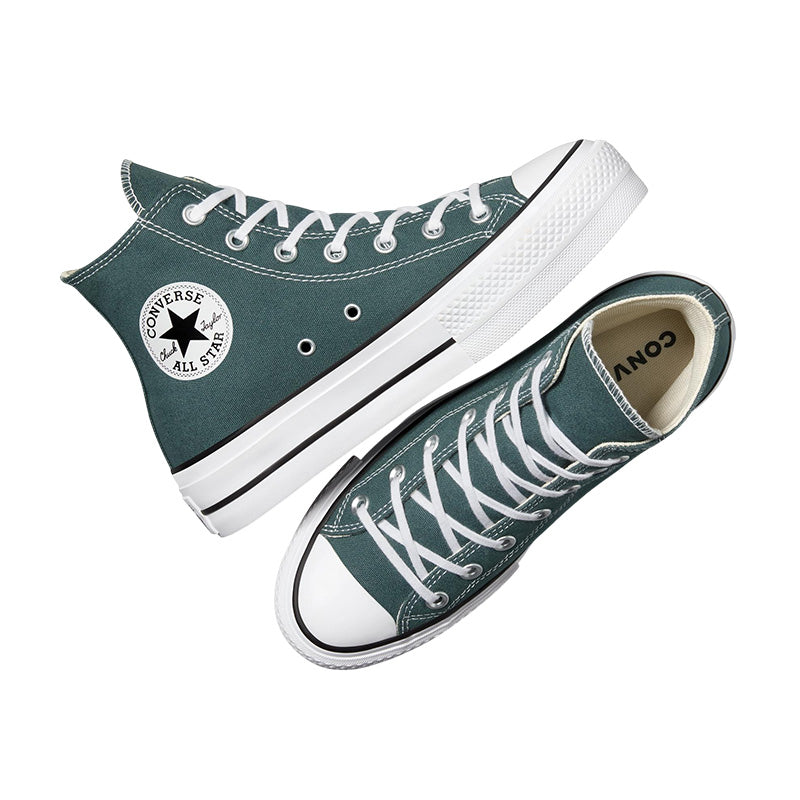 Converse Hi All Star Lift Zapatillas Mujer - Verde Botella, Verde