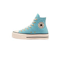 Converse Hi All Star Lift Women's Sneakers - Blue, Gold