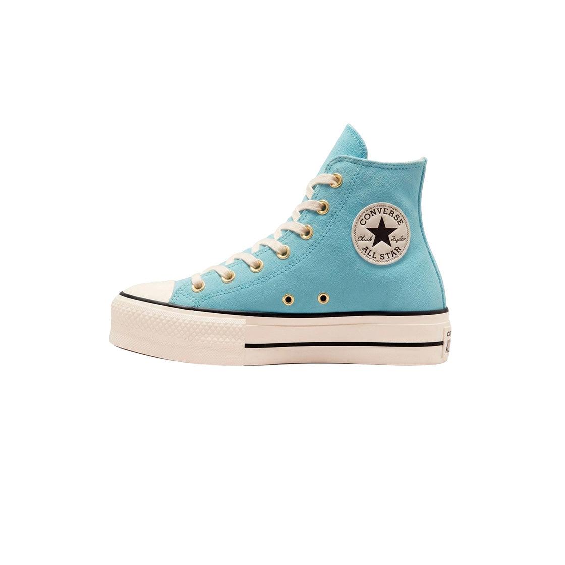 Converse Hi All Star Lift Women's Sneakers - Blue, Gold
