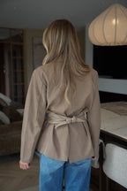 Dorothée Blazer Jacket - Beige