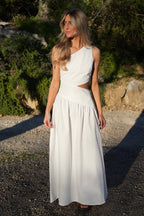 Robe Longue Émeline - Blanche