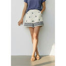 Bermuda shorts - White
