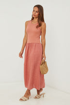 Dress - Brick