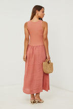 Dress - Brick