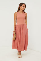 Dress - Brick