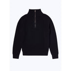 Fursac - Ribbed Trucker Jumper Navy - Navy