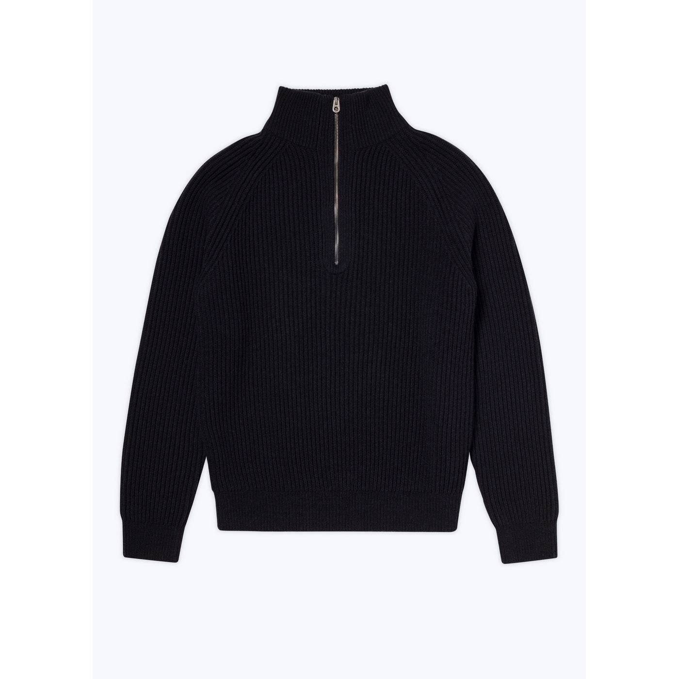 Fursac - Ribbed Trucker Jumper Navy - Navy