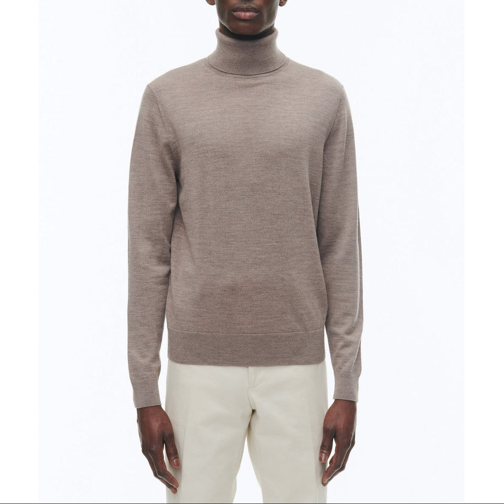 Fursac - Jersey Cuello Vuelto Merino Taupe 16Gg - Taupe
