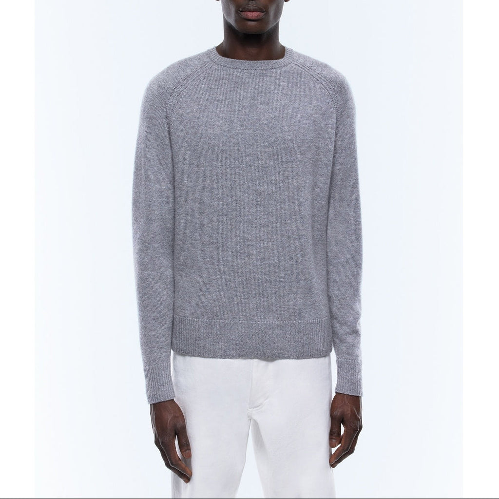 Fine Wool And Cashmere Sweater - Gray