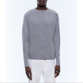 Fine Wool And Cashmere Sweater - Gray