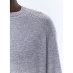 Fine Wool And Cashmere Sweater - Gray